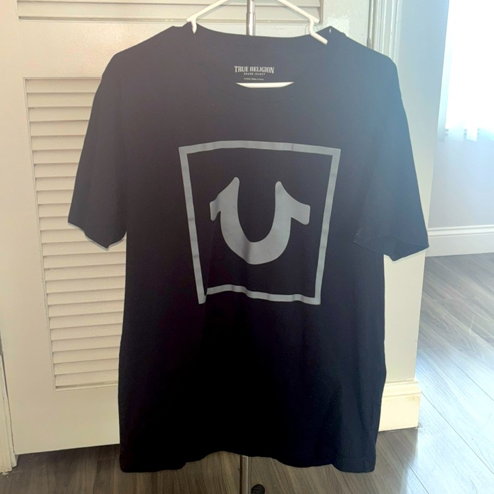 Black True Religion T-Shirt Men’s Large